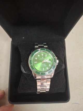 Reloj caballero Verde.