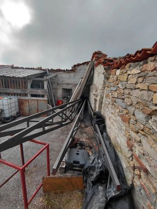 Cerchas para tejado a dos aguas. 4 Unidades.