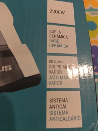Plancha Taurus 2200W