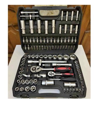 Kit Attrezzi 108 Pezzi Chiavi Bussola