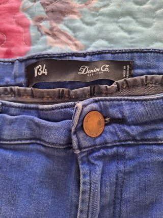 Shorts vaqueros Denim Co hombre talla M