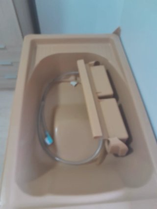 Cambiador bañera bebé madera