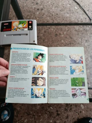 Dragon Ball Z SNES + Manual Español