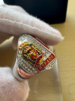 Anillo Campeones España Eurocopa 2024 Oro