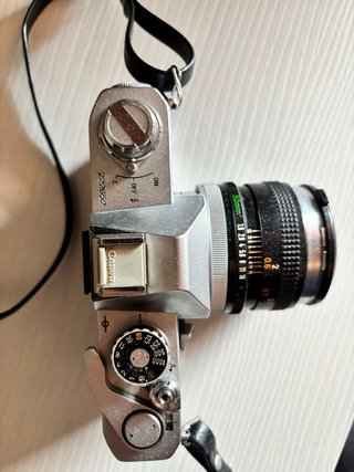 Canon FTb QL + lente 50mm + custodia