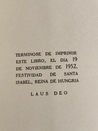 LIBRO: EL PATIO DE CABALLOS AÑO 1952