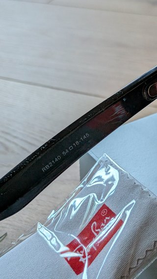 Gafas de Sol Ray-Ban Wayfarer Negras