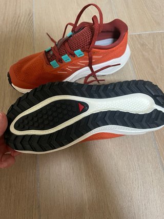 Zapatillas Salomon Running Gravel Naranja/Rojo