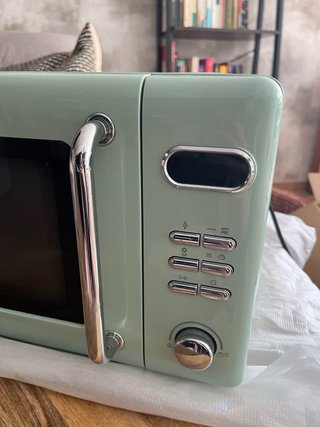 Microondas Cecotec Verde Estilo Retro