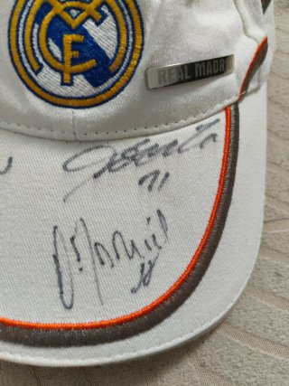 Gorra Real Madrid Firmada