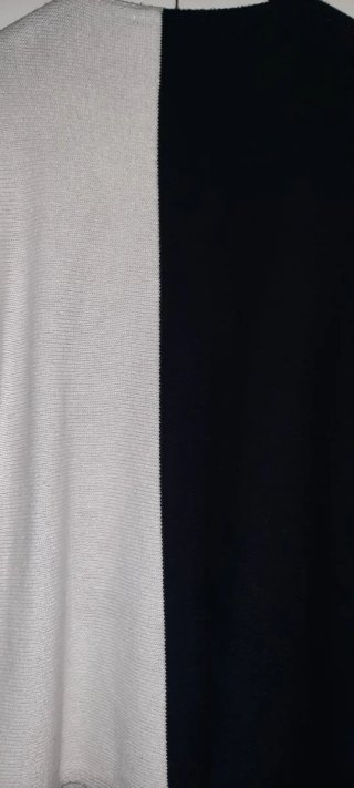 Camisola Plus size, PLEASE preto e branco