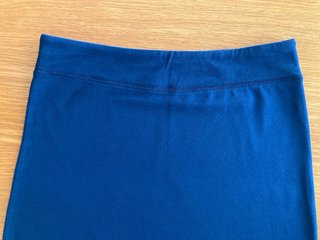 Falda Ralph Lauren azul entretiempo