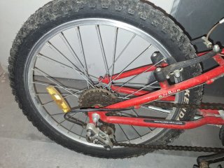 Bicicleta infantil Longway XB 20'' roja
