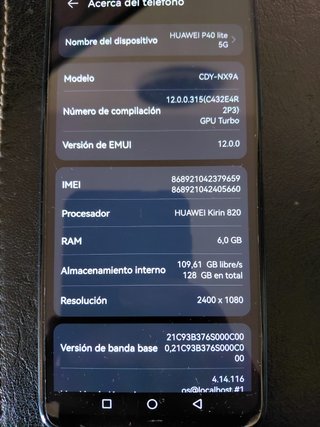 Huawei P40 Lite 5G Verde Esmeralda