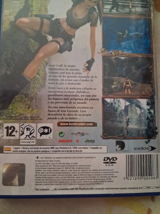 Lara Croft Tomb Raider Legend PS2