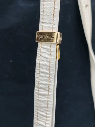 Pochette anni '80 grigio/bianco