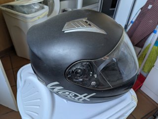 3 Cascos Moto. 2 Scorpion EXO y 1 Westt