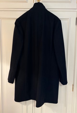 Abrigo largo hombre Zara negro