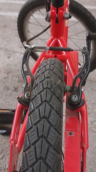 Bicicleta Infantil B-Pro 16 Roja