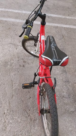 Bicicleta Infantil B-Pro 16 Roja