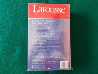 Diccionario francés/español LAROUSSE, 976 páginas