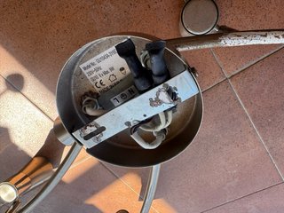Lámparas de techo cromadas. Marca Inspire.