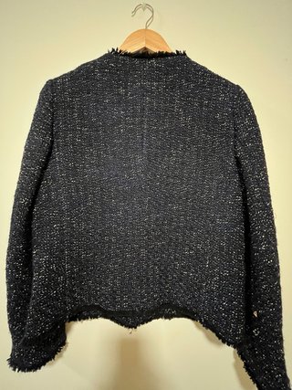 Casaco Massimo Dutti azul e multicolor