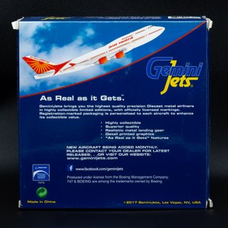 Maqueta Avión Boeing 747 Air India 1:400