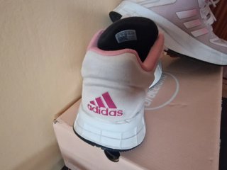 Zapatillas Deportivas Adidas Mujer Rosa y Blanco