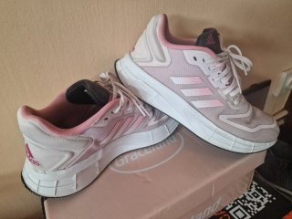 Zapatillas Deportivas Adidas Mujer Rosa y Blanco