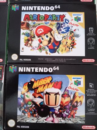 Scatole di ricambio Nintendo 64