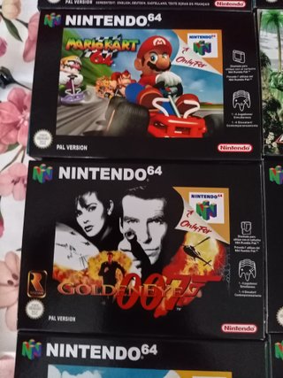 Scatole di ricambio Nintendo 64
