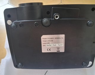 Mini Proyector Home Theater Negro