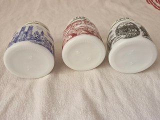 Lote 3 Tarros Cerámica Vintage
