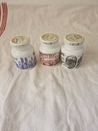 Lote 3 Tarros Cerámica Vintage