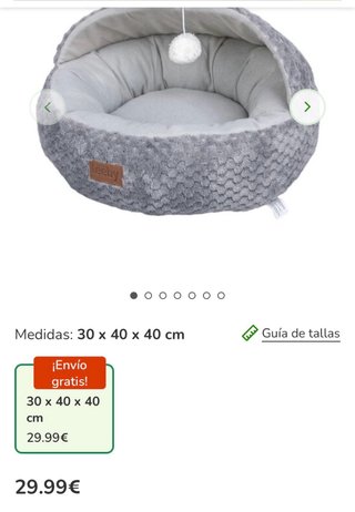 Cama para gato NUEVA