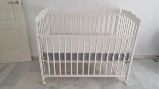 Colchón Cuna Bebé Blanco.