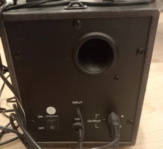 Altavoces USB BlueStork Negros
