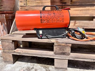 Generador de aire caliente a gas Remington