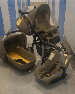 Carro de bebé 3 piezas: Silla, Capazo y Maxicosi