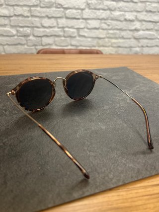 Gafas de sol Blackguard marrones y doradas