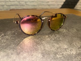 Gafas de sol Blackguard marrones y doradas