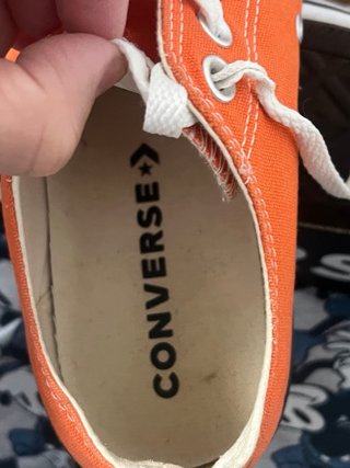 Converse Naranja Talla 42