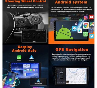 Pantalla CarPlay, para Ford KA