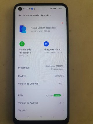OPPO A53s 128gb Azul
