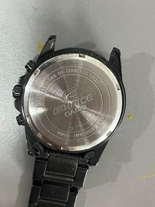 Casio Edifice EFV-540 Reloj Cronógrafo Negro