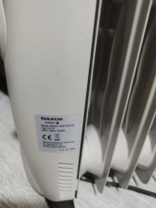 Radiador Aceite Taurus Alpatec Blanco,bajo
