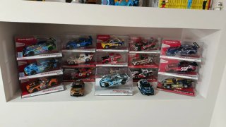 Circuito Scalextric Advance y colección de coches