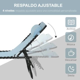 Tumbona Plegable