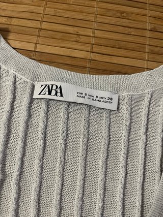 Top Zara Brillantes Talla S